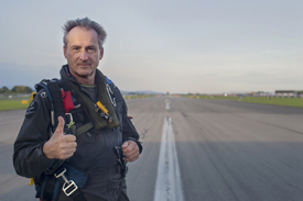 André Borschberg’s first flight