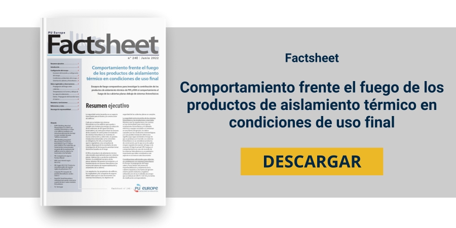 Comportamiento frente al fuego de cubiertas con sistemas fotovoltaicos