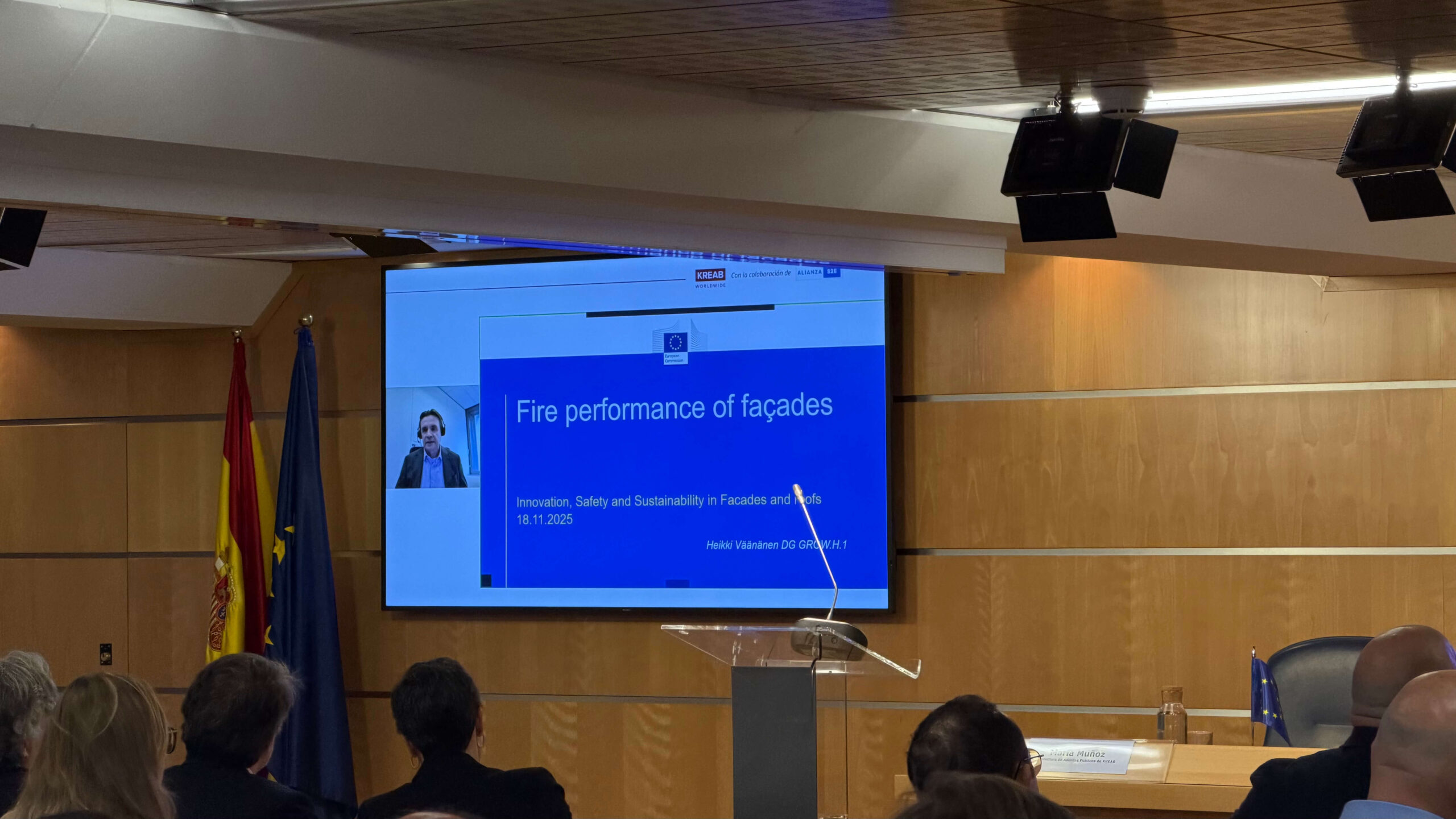 Jornada Innovaci&oacute;n, Seguridad y Sostenibilidad en Fachadas y Cubiertas