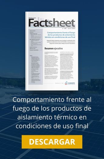 Ipur Comportamiento Frente Al Fuego De Los Productos De Aislamiento Termico En Condiciones De Uso Final Cta Sidebar